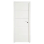 Puerta blanca Lacada 4 Rayas