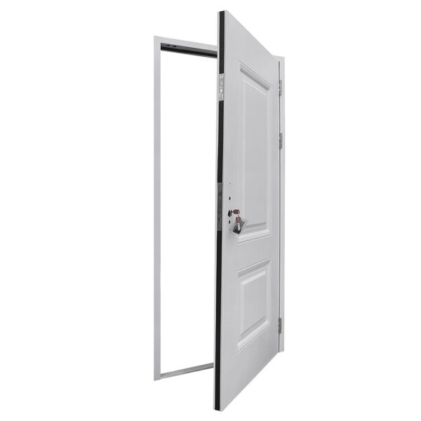 Puerta Orleans Blanca Abierta