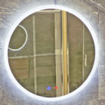 Espejo de Baño Led redondo Antivaho. Modelo Sol con sensor de movimiento