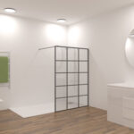 Mampara De Ducha Frontal Tenerife Decorado Cuadros