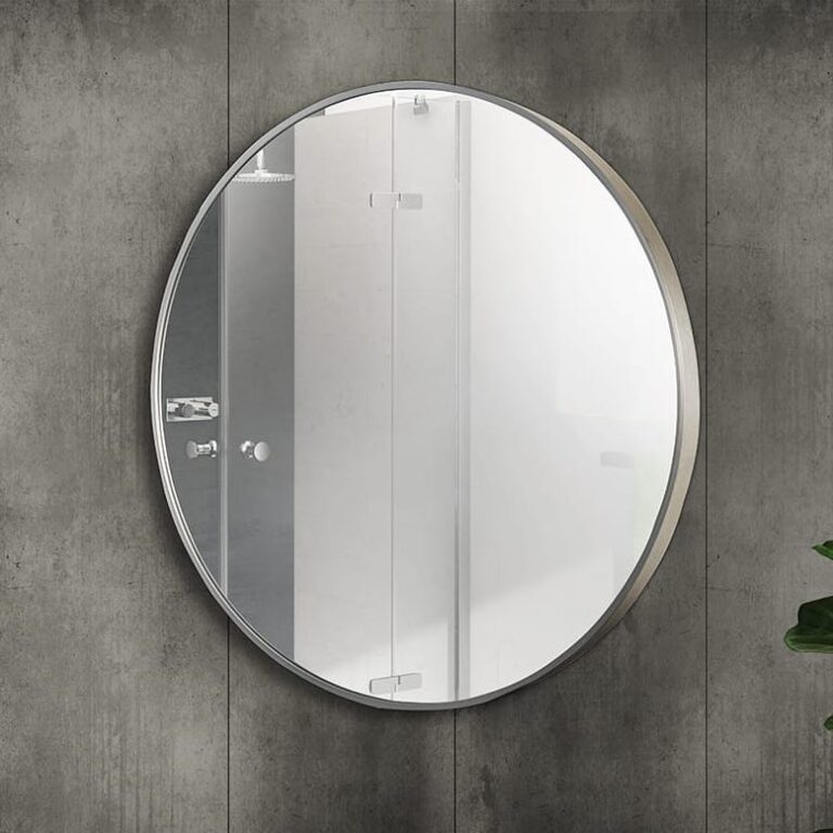 Espejo Redondo de pared 80 x 80 cm Sol | Bricomoraleja