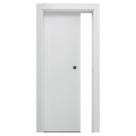 Puerta corredera 4 rayas