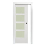 Puerta Básica Lacada En Block Maciza - Imagen 4