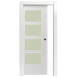 Coimbra Lacada Plus. Puerta de Interior Blanca Maciza - Imagen 4
