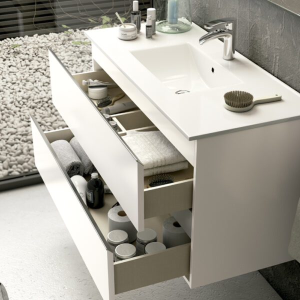 Mueble de baño Victoria Suspendido modular 1 cajón - Bricomoraleja