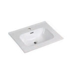 Lavabo cerámica 60 Etna Brillo 610x460x17,5mm