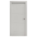 Zeus Lacada Plus. Puerta de Interior Blanca Maciza