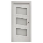 Zeus Lacada Plus. Puerta de Interior Blanca Maciza - Imagen 2