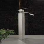 Grifo Atenea alto cromo