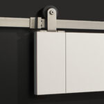 Herraje Corredera Kit Guía Vista Atlantico Plata