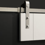 Herraje Corredera Kit Guía Vista Pacifico Plata