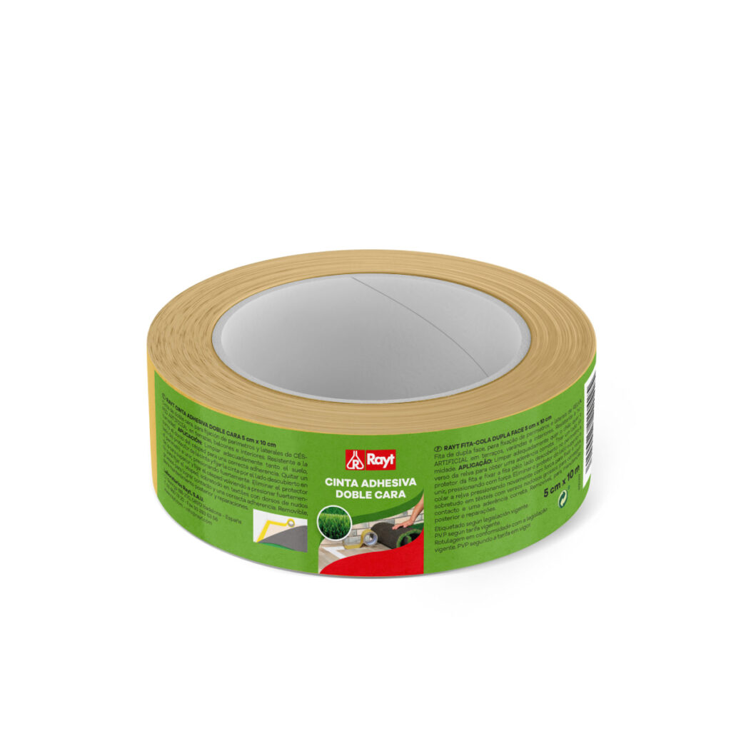 Cinta de Doble Cara para Césped Artificial: Fijación Segura y Duradera