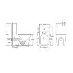 Inodoro Dalia Marmol Salida Dual - Imagen 3