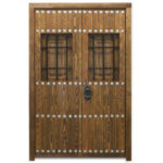 Puerta Doble De Entrada Exterior Modelo Malaga
