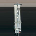 Columna Ducha Caspio Cromo