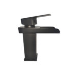 Grifo Baño Negro Ares Caño Bajo - Imagen 2