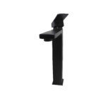 Grifo Baño Negro Hermes Caño Alto - Imagen 2