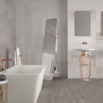 Velvet Hidro Gris Brillo 33x90cm CERPA - Imagen 2
