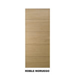 Panel Acorazada interior Bruselas color roble noruego