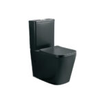 Inodoro Dalia Negro Mate Salida Dual - Imagen 2