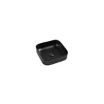 Lavabo Ceramica Sobrepuesto Anna Matt Black