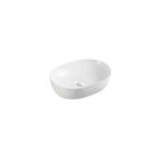 Lavabo Ceramica Sobrepuesto Beatrice White