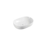 Lavabo Ceramica Sobrepuesto Giorgia White