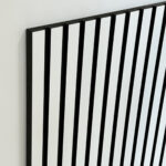 Panel Decoración Friso Dm Blanco 2750x500x12mm