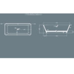 Bañera Solid Vietnam 1750x800x540 - Imagen 4