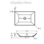 Lavabo Solid Sobre Encimera Coral - Imagen 3