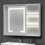 Espejo Camerino Blanco+Led+Antivaho 78x65x14cm