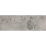 Decor Energy Fiori Gris Mate Rect 40x120cm HALCON CERAMICAS
