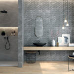 Decor Rodum Spike Gris Mate Rect 40x120cm HALCON CERAMICAS - Imagen 2