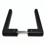 Roseta Para Puerta De Interior Lemnos Negro Mate - Imagen 4