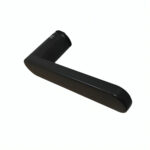 Roseta Para Puerta De Interior Lemnos Negro Mate - Imagen 2