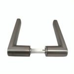 Roseta Para Puerta De Interior Lemnos Niquel Satinado - Imagen 4