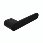 Roseta Para Puerta De Interior Siros Negro Mate - Imagen 2