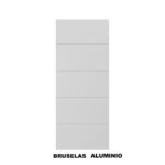 Panel Acorazada Exterior Aluminio Bruselas Blanco
