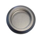 Juego Uñero Tirador Inox Puerta Cristal Templado Casoneto 46mm