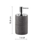 Dosificador De Jabón G-Petra Gris - Imagen 2