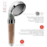 G-Top 04 Ducha 1 jet Cromo Pure Hydroterapia - Imagen 2