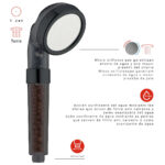 G-Top 05 Ducha 1 jet Negro Pure Hydroterapia - Imagen 2