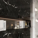 Genova Negro Brillo Rectificado 59x120 CERPA - Imagen 2