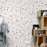 Hexagon Sonar White Mate 25x25cm - Imagen 2