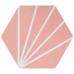 Segment Rose 2 Mate 23x27cm