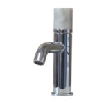 Grifo Lavabo Carrara Bajo Cromo Punto Mármol