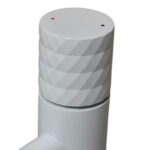 Grifo Lavabo Diamont Bajo Blanco - Imagen 4