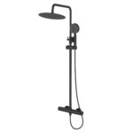 Columna Ducha Termostática Terra Negro