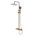 Columna Ducha Termostática Terra Bronce
