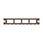 Suelo Composite WPC Modelo Ladrillo Roble Miel 2200x145x21mm - Imagen 2